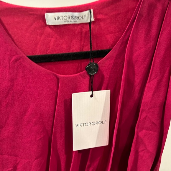 Viktor & Rolf Pink Wrap Dress - Picture 2 of 6